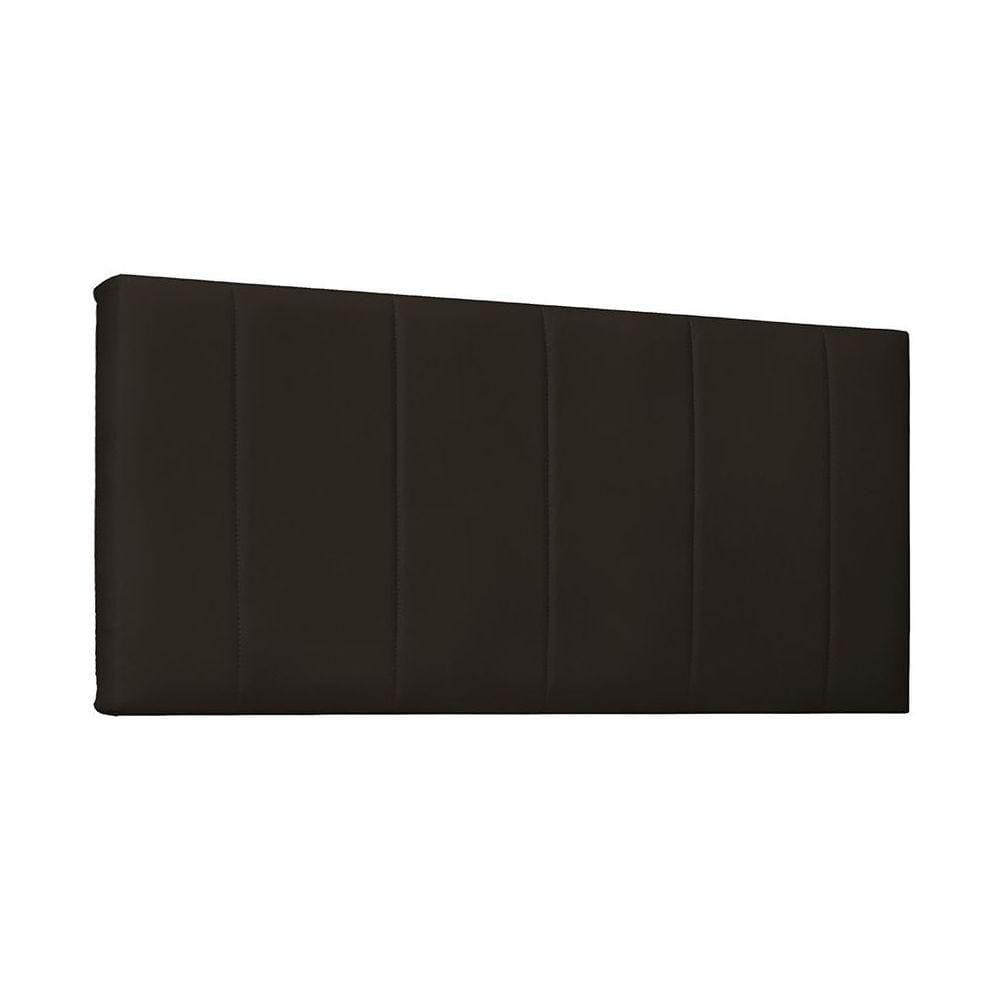 Cabeceira Painel Arizona King 195cm Corino Marrom