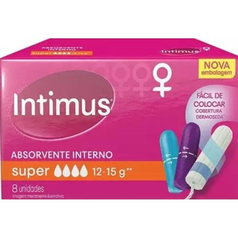 Absorvente Interno Intimus Super C/08