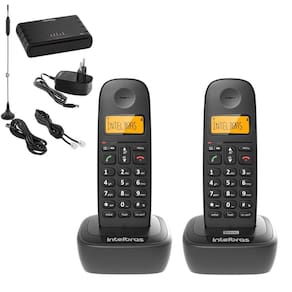 Telefone Sem Fio com Ramal Adicional e Entrada Para Chip 3G
