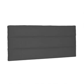 Cabeceira Painel La Italiana Solteiro 90cm Suede Cinza