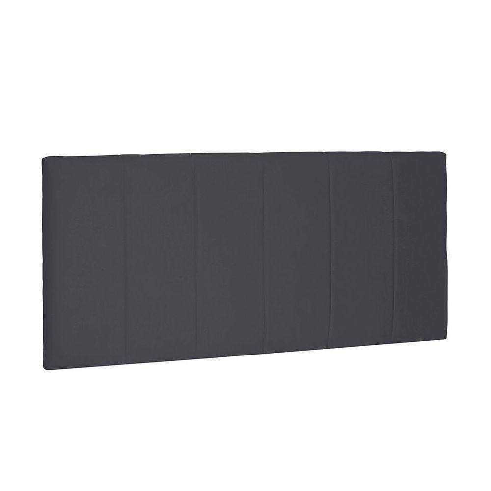 Cabeceira Painel Arizona King 195cm Suede Cinza
