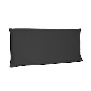 Cabeceira Painel Garden King 195cm Suede Preto