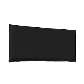 Cabeceira Painel Garden Solteiro 90cm Corino Preto