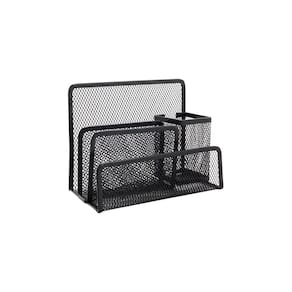 Organizador de Mesa Le Aramado Preto Grande