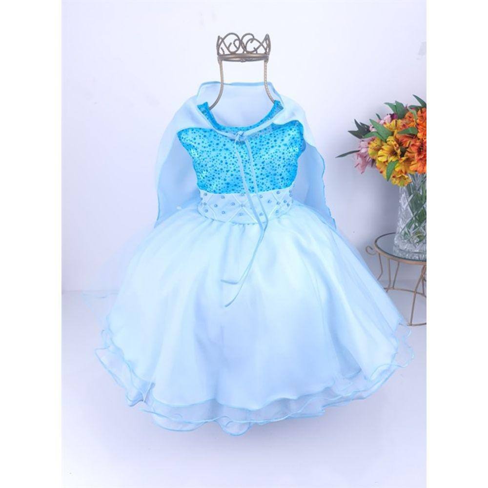 Vestido princesa sofia  Black Friday Casas Bahia