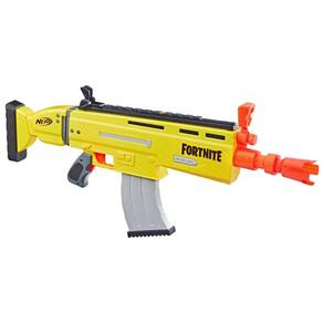 Nerf do fortnite colorida azul escuro com roxo