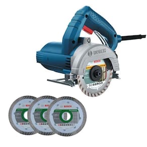 Kit Serra Mármore Titan GDC150 220V + 3 Discos 105mm Bosch