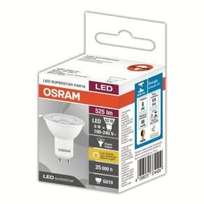 Lampada Led Par16 Ho 6W 2700K 525Lm Biv Gu10-Osram