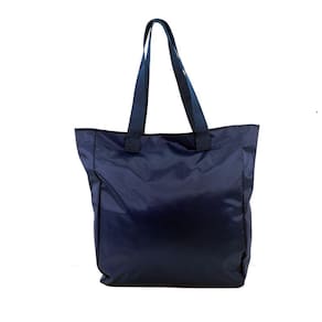 Bolsa Tote Professor Estudante Educação Azul Liso
