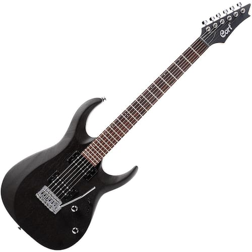 imagem-Guitarra Cort X100 Hh Open Pore Black Opbk