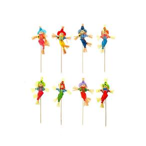 Espantalho Decorativo Le Tamanho Pequeno 30cm Cores Diversas - Item Sortido