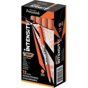 Marcador Permanente Marking Fashion 1,1Mm Laranja 12 Un
