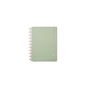 Caderno Inteligente Verde Pastel Tamanho A5 80 Folhas