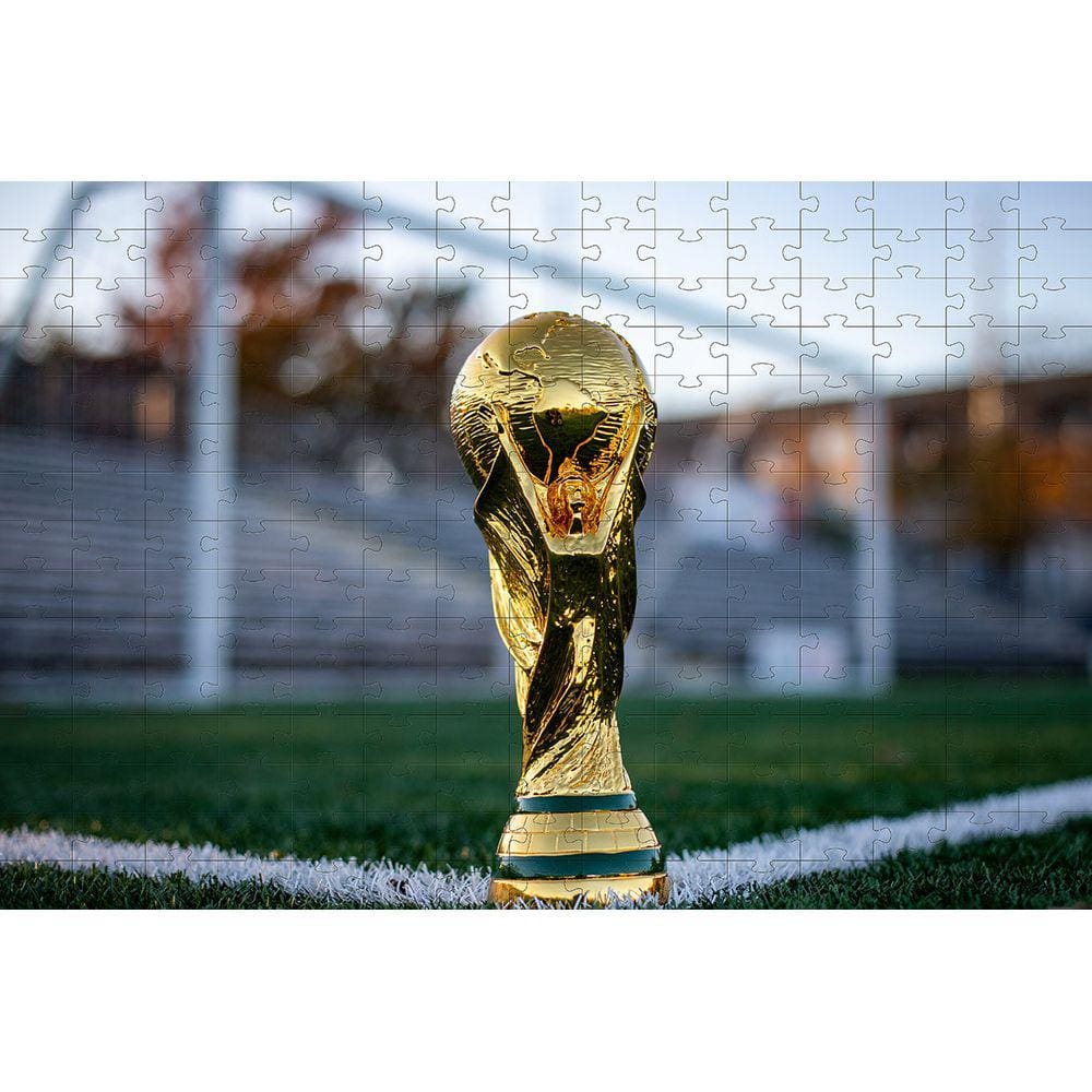 Quebra-cabeça Puzzle Taça da Copa do Mundo 2022 de 300 peças + Chaveiro