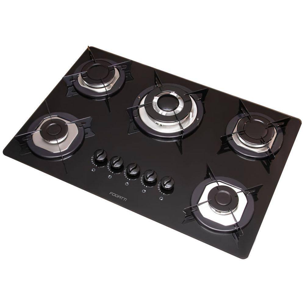 Cooktop electrolux 5 bocas a gas superautomatico tripla chama mesa em