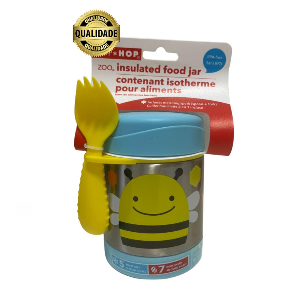 Pote Térmico Zoo Abelha - Skip Hop Top