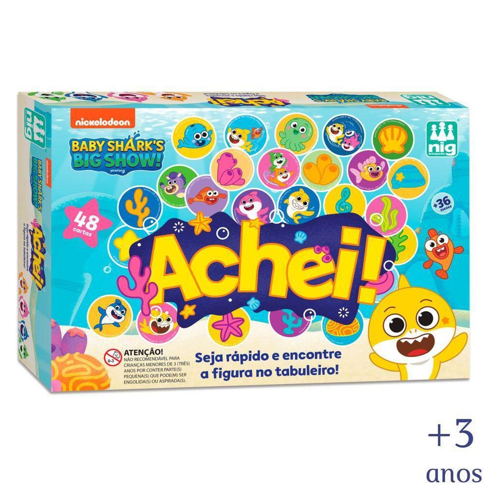 Jogo - Achei! - Baby Shark Nig - 745