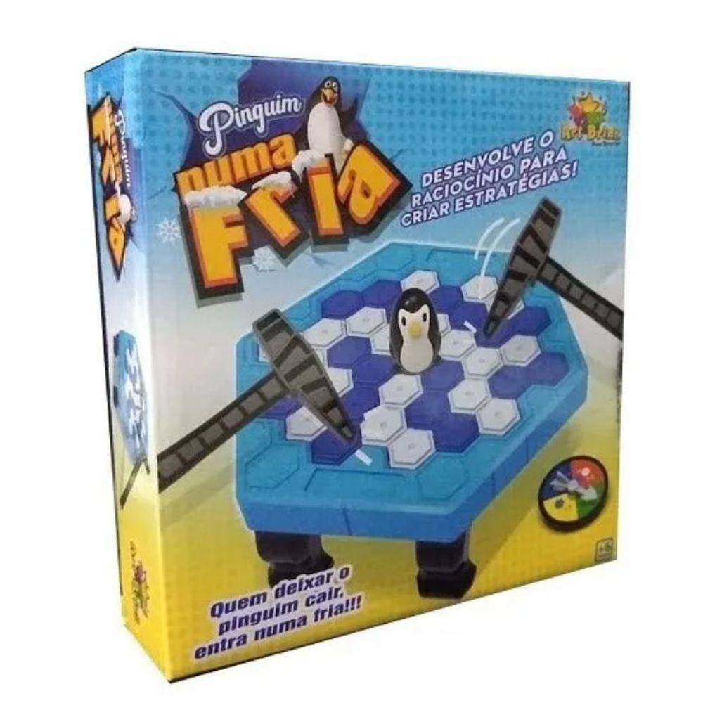 Jogo do Pinguim Numa Fria Quebra Gelo Brinquedo Interativo