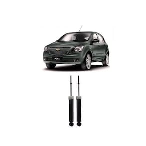Par de Amortecedores Traseiro Agile LTZ 14 8V Econoflex Easytronic de 2012 a 2014