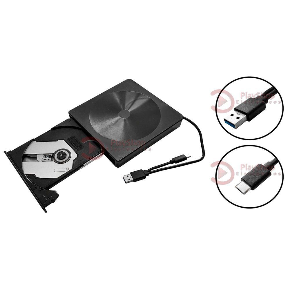 Drive externo slim usb gravador e leitor cd dvd penton 2 0 lotus