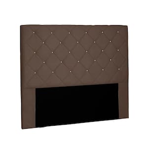 Cabeceira Tania Cama Box Casal 140 Cm Suede Caramelo