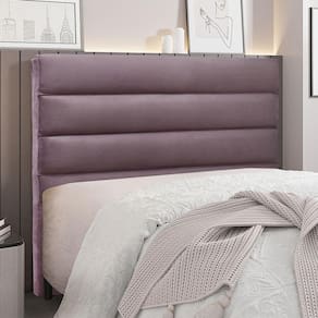 Cabeceira Para Cama Box Casal La Italiana 140cm Veludo - SSX Multicoisas