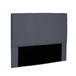 Cabeceira Arizona Cama Box King 195 Cm Suede Cinza