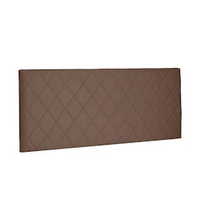 Cabeceira Painel Dubai Casal 140cm Suede Caramelo