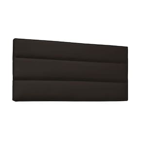 Cabeceira Painel La Italiana Solteiro 90cm Corino Marrom