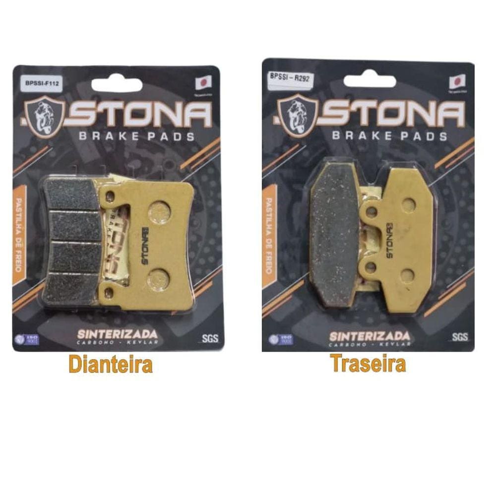 Kit pastilha freio Stona D/T FLSTC Heritage Softail 1870 2019