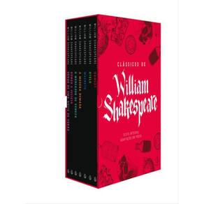 Box Clássicos De William Shakespeare - Com 7 Marcadores De Páginas