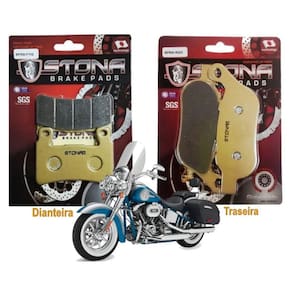 Kit Pastilha freio D/T FLSTN SE CVO Softail Deluxe 1802 15+