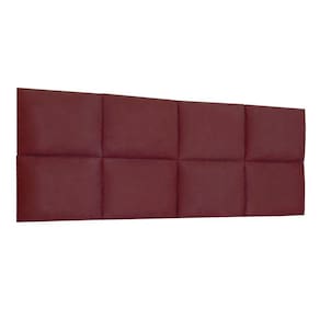 Cabeceira Painel Modulada King 1,95m Lorena Suede Marsala