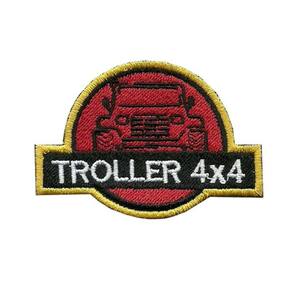 Patch Bordado Troller 4X4 Com Fecho De Contato