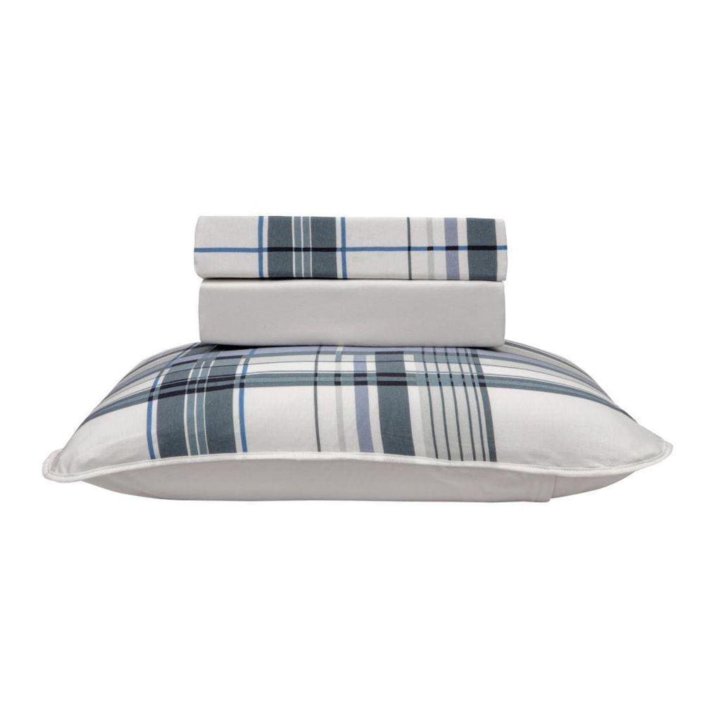 Jogo De Cama Casal Sofee Malha Scot Kacyumara