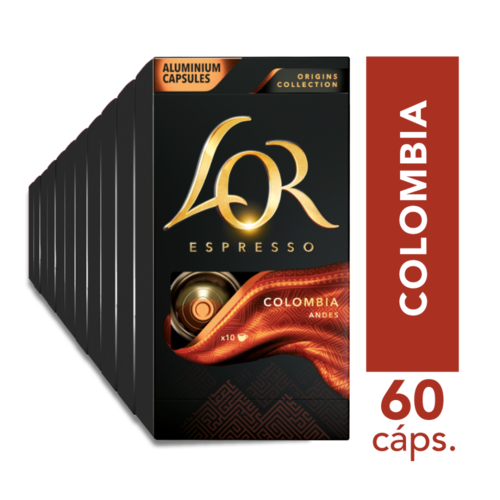 Kit 60 Cápsulas de Café LOR Colombia