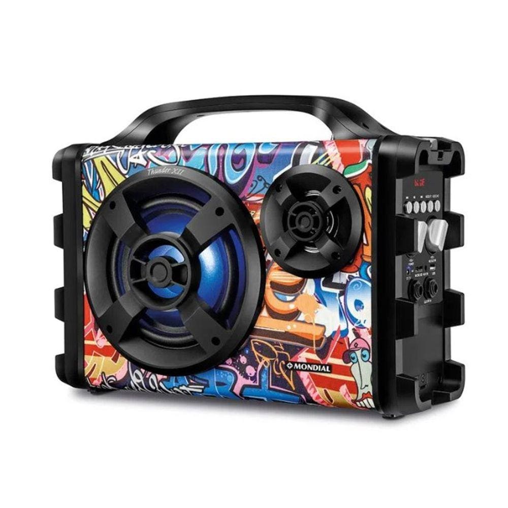 Caixa Amplificada Mondial Multi Connect Thunder MCO-12 Bivolt