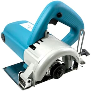 Serra Mármore 4.3/8´´ 110mm 1300W 12000 Rpm Madeira Piso Ferro Importway IWSMS Azul