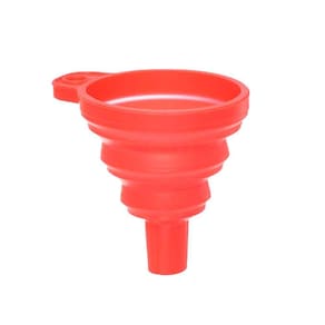Funil De Silicone Retrátil Cozinha Flexível Dobrável