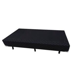 Base Box Blindado Solteiro AColchoes Sintético Marrom 40x78x188