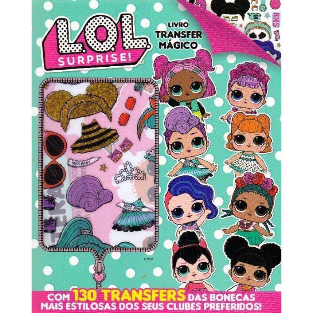 Lol Surprise! - Livro Transfer Mágico