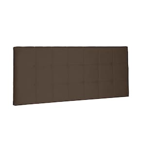 Cabeceira Painel Verona King 195cm Suede Caramelo