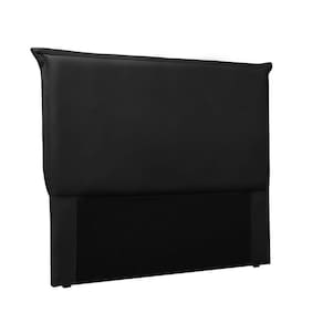 Cabeceira Garden Cama Box Queen 160 Cm Corino Preto