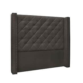 Cabeceira Vicenza Cama Box Queen 160 Cm Cinza