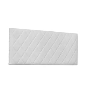 Cabeceira Painel Dubai Queen 160cm Corino Branco