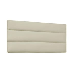 Cabeceira Painel La Italiana Solteiro 90cm Corino Bege