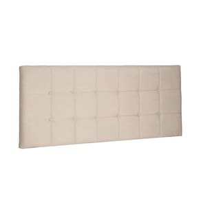 Cabeceira Painel Verona Queen 160cm Suede Bege