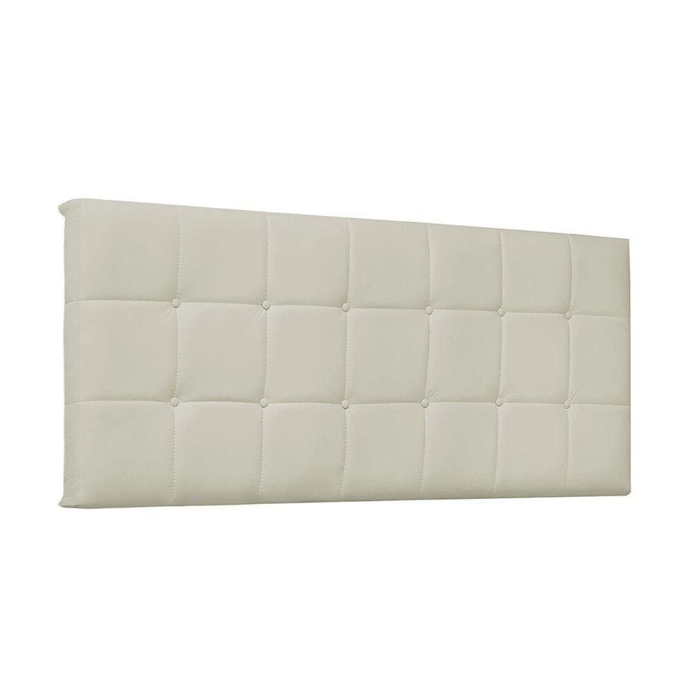 Cabeceira Painel Verona King 195cm Corino Bege