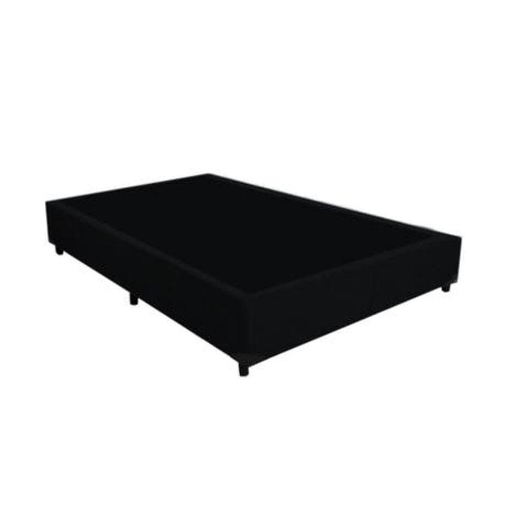 Base Box Blindado Viúva AColchoes Sintético Branco 40x128x188