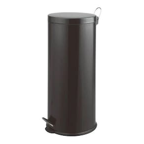 Lixeira Black Elegance Multiuso Aço 30l Pedal - 69x29x29cm